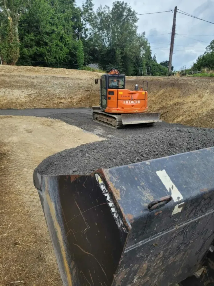 machine de terrassement