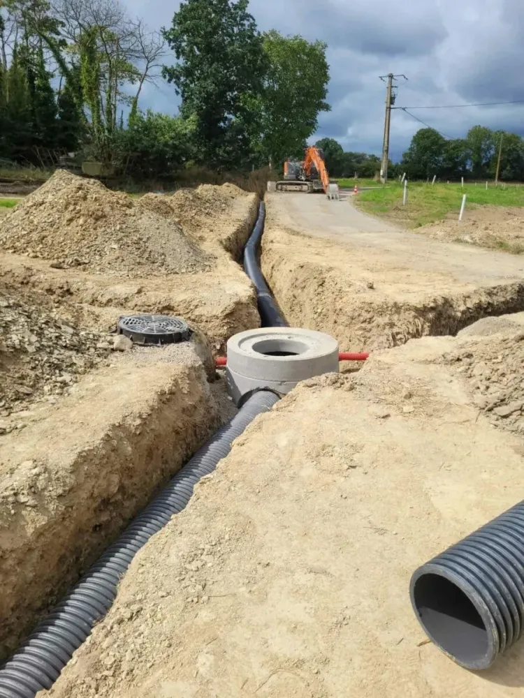 Drainage près de Callac